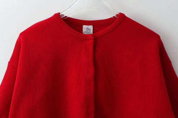 画像3: AMOSSAミラノリブ BIGパフスリーブカーディガン (RD:15)