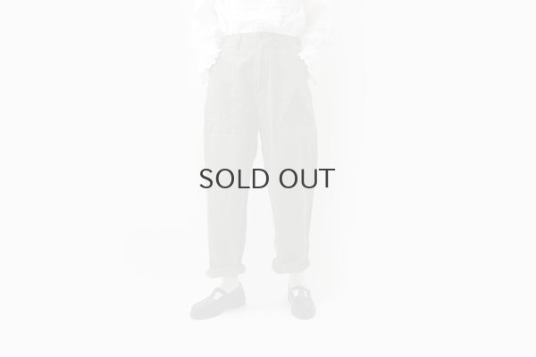 画像13: 綿ツイル 製品硫化染めファティーグパンツ (KH)