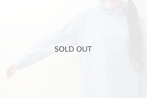 画像15: ワッシャータイプライター フリルカラーシャツ (WH)