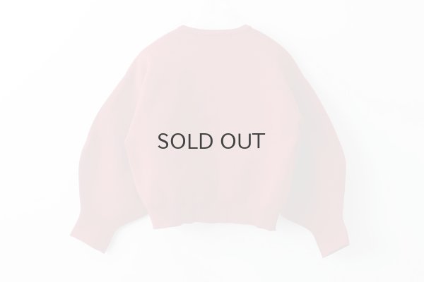 画像2: 別注!! AMOSSAミラノリブ BIGパフスリーブカーディガン (BD:16)