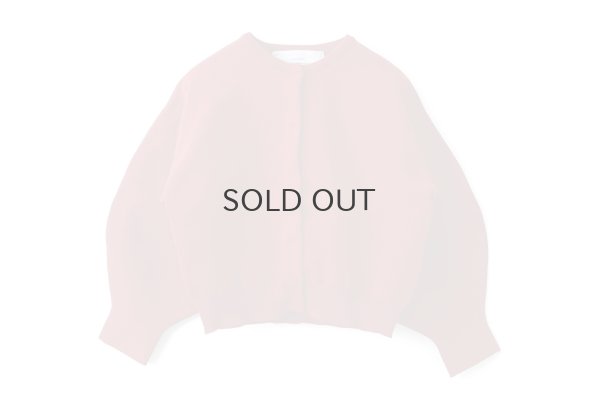 画像1: 別注!! AMOSSAミラノリブ BIGパフスリーブカーディガン (BD:16)