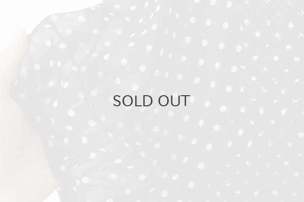 画像5: ドット刺繍 ワンピース (BK)