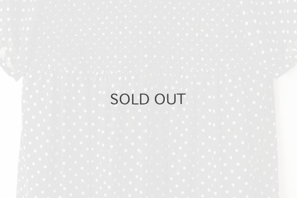 画像7: ドット刺繍 ワンピース (BK)