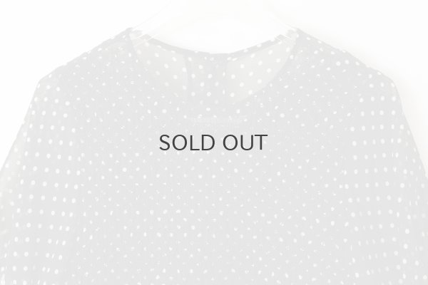 画像3: ドット刺繍 ワンピース (BK)