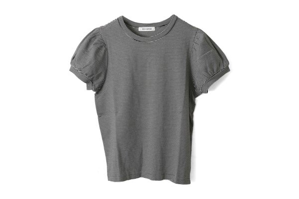 画像1: 連シルフライス パフスリーブTシャツ (BD)