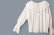 画像5:  SALE20%OFF!! スノウカットドビー ギャザーレース衿ブラウス (WH)