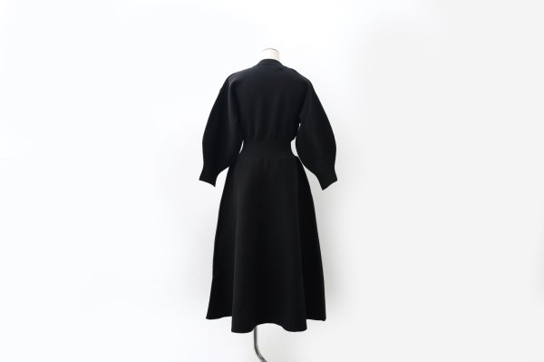 画像11: 別注!! AMOSSAミラノリブ フレアワンピース（BK:20）