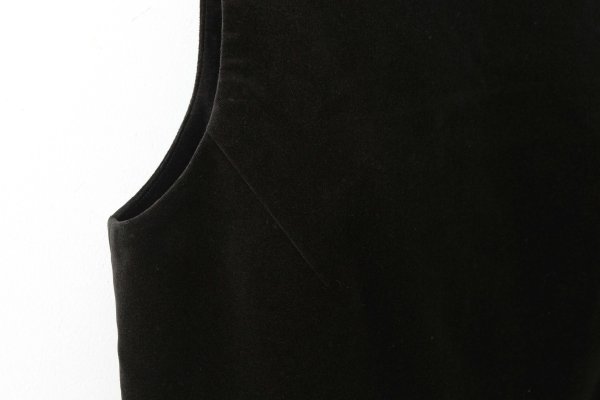 画像6: VELVET vest (BK)
