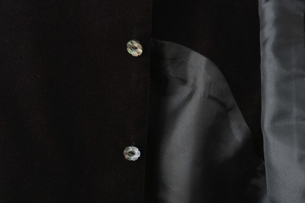 画像12: VELVET vest (BK)