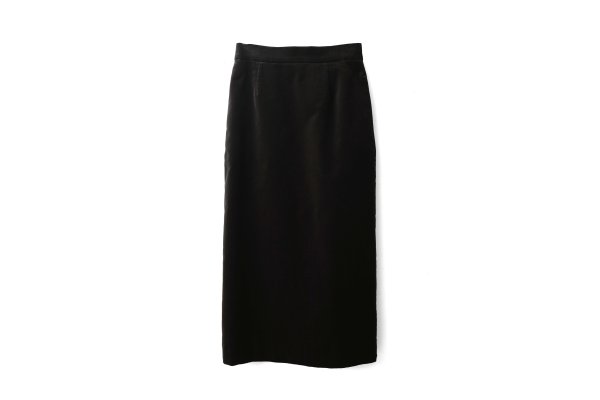 画像1: VELVET skirt (BK)
