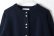 画像3: 2/15ラムウール 2つ釦カーディガン (NV) (3)