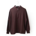 SALE40%OFF!! HALF zip pullover (BR)