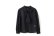 画像1: SALE15％OFF‼︎ シアードットプリント ボウタイブラウス (BK) (1)