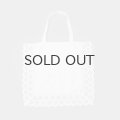 コットンリネンキャンバス フラワーカットワーク トートBAG