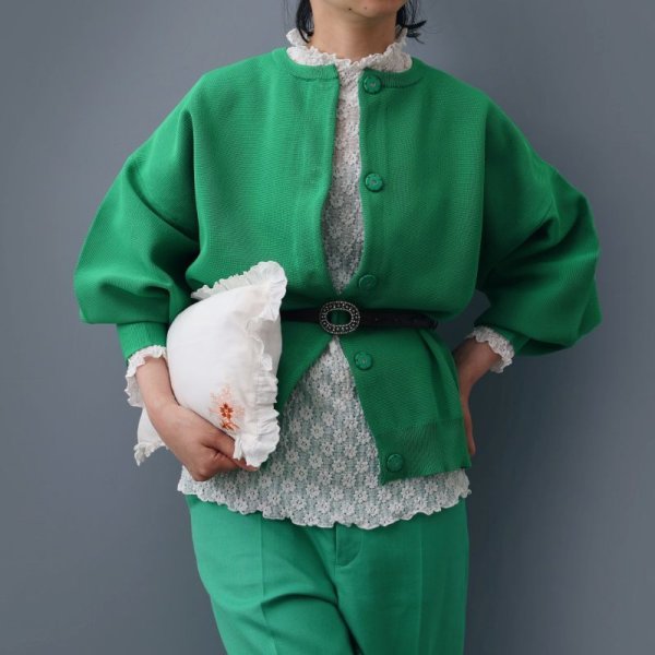 画像13: 別注!! AMOSSAミラノリブ BIGカーディガン (BR:04)