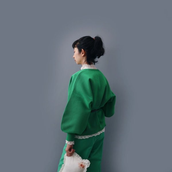 画像14: 別注!! AMOSSAミラノリブ BIGカーディガン (BR:04)