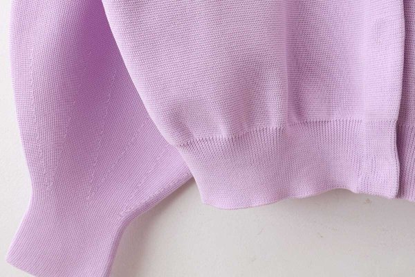 画像6: 別注!! AMOSSAミラノリブ BIGパフスリーブカーディガン (LV:07)