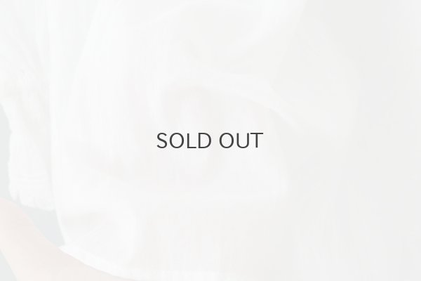 画像10: 80ボイル レースピンタックラッフルケープ衿ブラウス (WH)