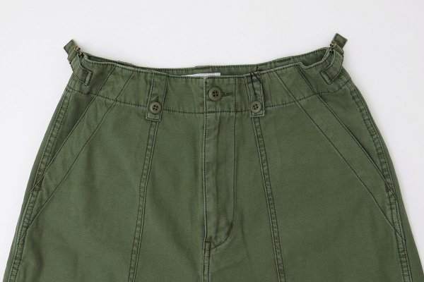 画像4: 綿ツイル 製品硫化染めファティーグパンツ (KH)