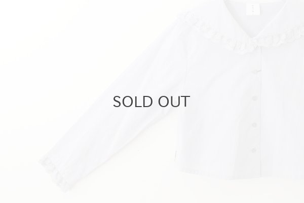 画像6: tulle lace sailor ブラウス (BGY)