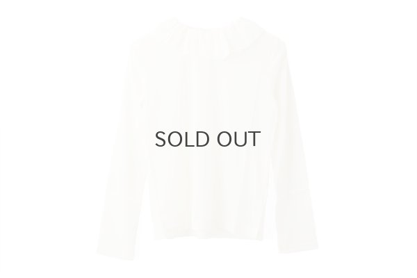画像1: 【再入荷予約・4月中旬】frilltulle pullover (IV)
