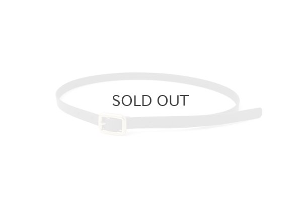 画像1: puff metal belt (BK)