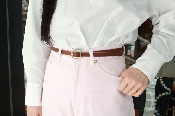 画像7: puff metal belt (BK)