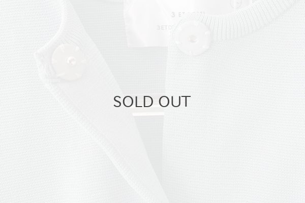 画像3: 別注!! AMOSSAミラノリブ BIGパフスリーブカーディガン (BGY:18)