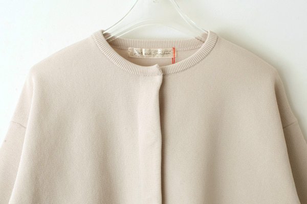 画像4: 別注!! AMOSSAミラノリブ BIGパフスリーブカーディガン (BG:03)