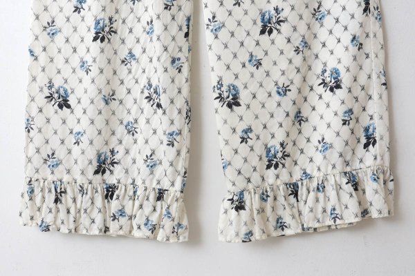 画像6: Grandma sofa frill pants (BL)