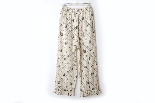 画像2: Grandma sofa frill pants (GR)