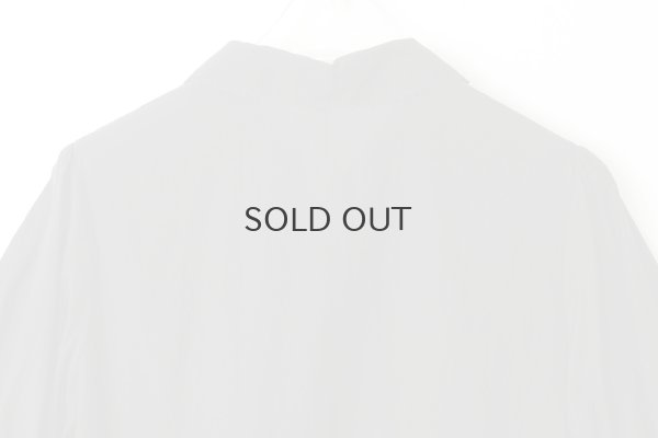 画像7: Cotton cupra washer Daisy blouse (BK)