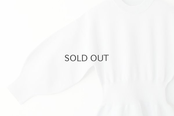 画像4: 別注!! AMOSSAミラノリブ フレアワンピース（LGY:90）