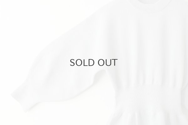 画像4: 別注!! AMOSSAミラノリブ フレアワンピース（LGY:18）