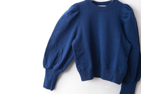 画像5: アメリカンドライ裏毛 ボリューム袖プルオーバー (NV)