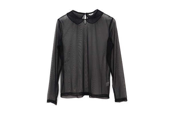 画像1: Tulle inner マルエリ プルオーバー (BK)