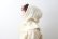 画像9: 1/3Wool 透かし編み フード (IV) (9)