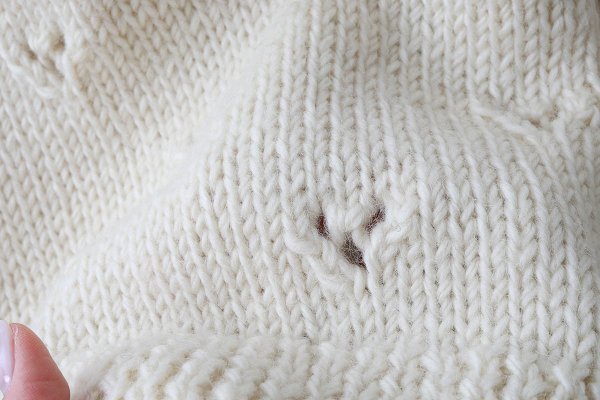 画像8: ネパールギルボックス 求心もよう編みプルオーバー (IV)