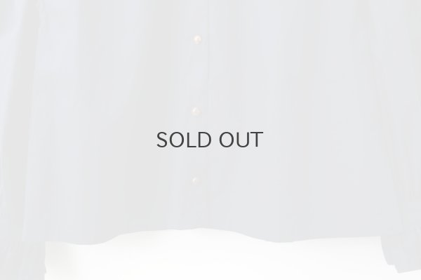 画像5: 50コーマブロード スクエア襟ギャザーブラウス (NV)