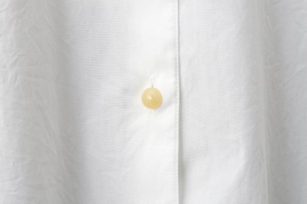 画像5: 50コーマブロード スクエア襟ギャザーブラウス (WH)