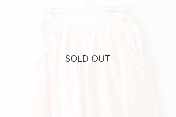 画像3: コットン / キュプラ 高密度ブロード puri puri ポケットスカート (PK)