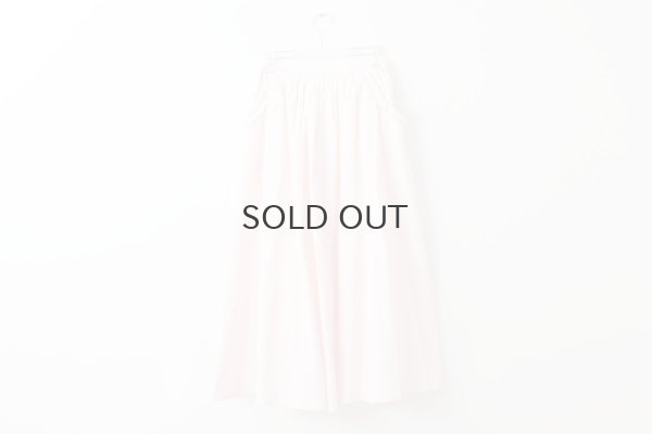 画像2: コットン / キュプラ 高密度ブロード puri puri ポケットスカート (PK)