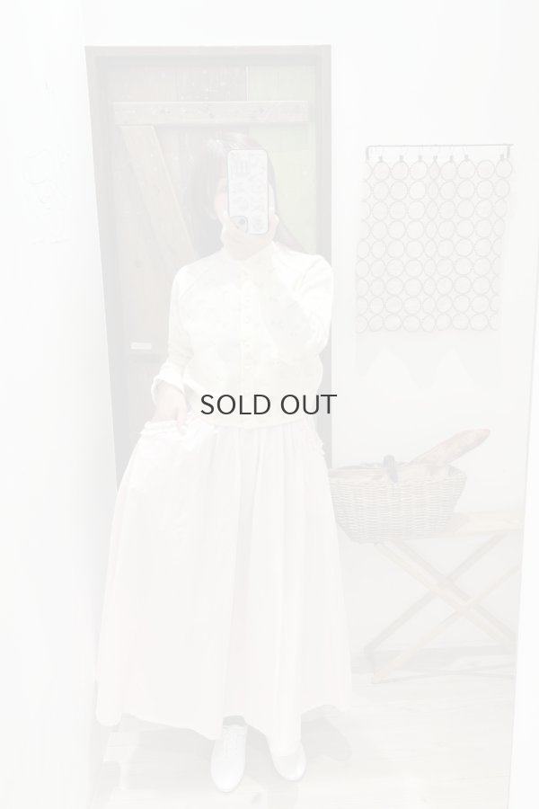 画像8: コットン / キュプラ 高密度ブロード puri puri ポケットスカート (PK)