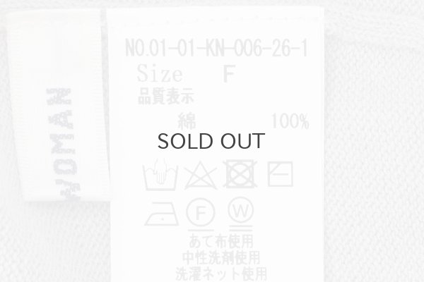 画像16: shop別注!! 32/2強撚綿フリル衿長袖プルオーバー (WH)