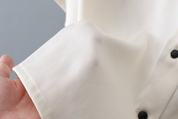画像4: pure satin shirt (WH)