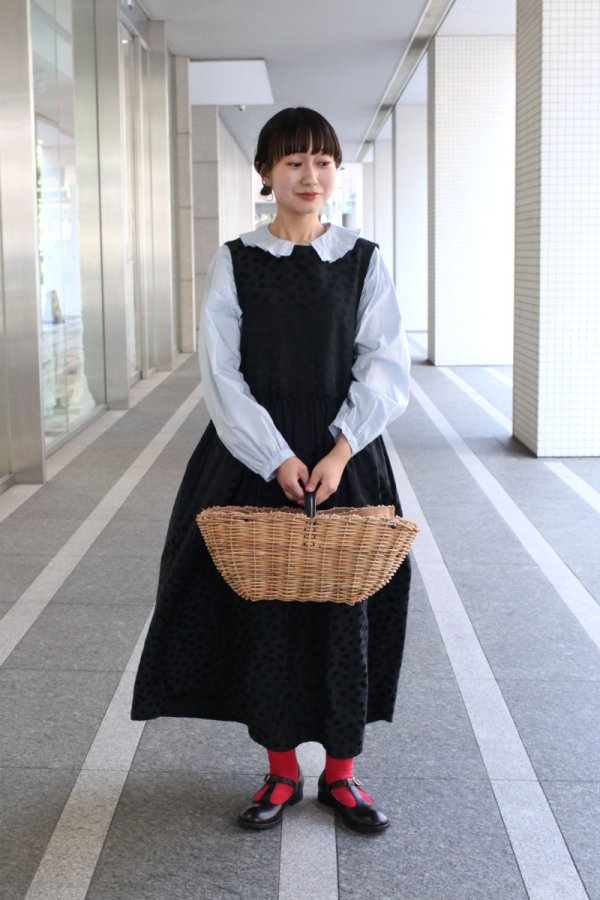 画像12: 80sタイプライター プリーツ衿のブラウス (WH)