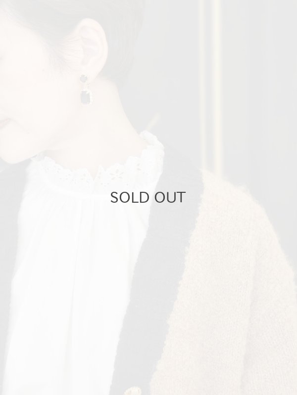 画像34: 別注!! 100/2 ブロードレースブラウス (WH)