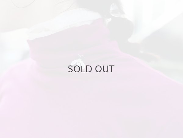 画像8: Cotton Frice Turtleneck T-shirts with Bee KNT28H (GY)