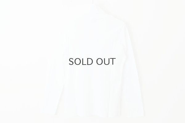 画像2: Cotton Frice Turtleneck T-shirts with Bee KNT28H (WH)