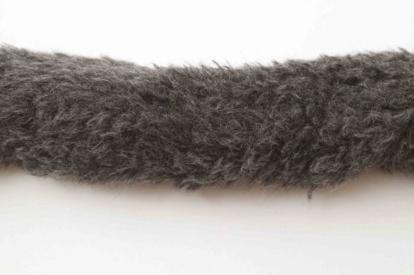 画像4: ALPACA KNIT MUFFLER (KU61A:GY)